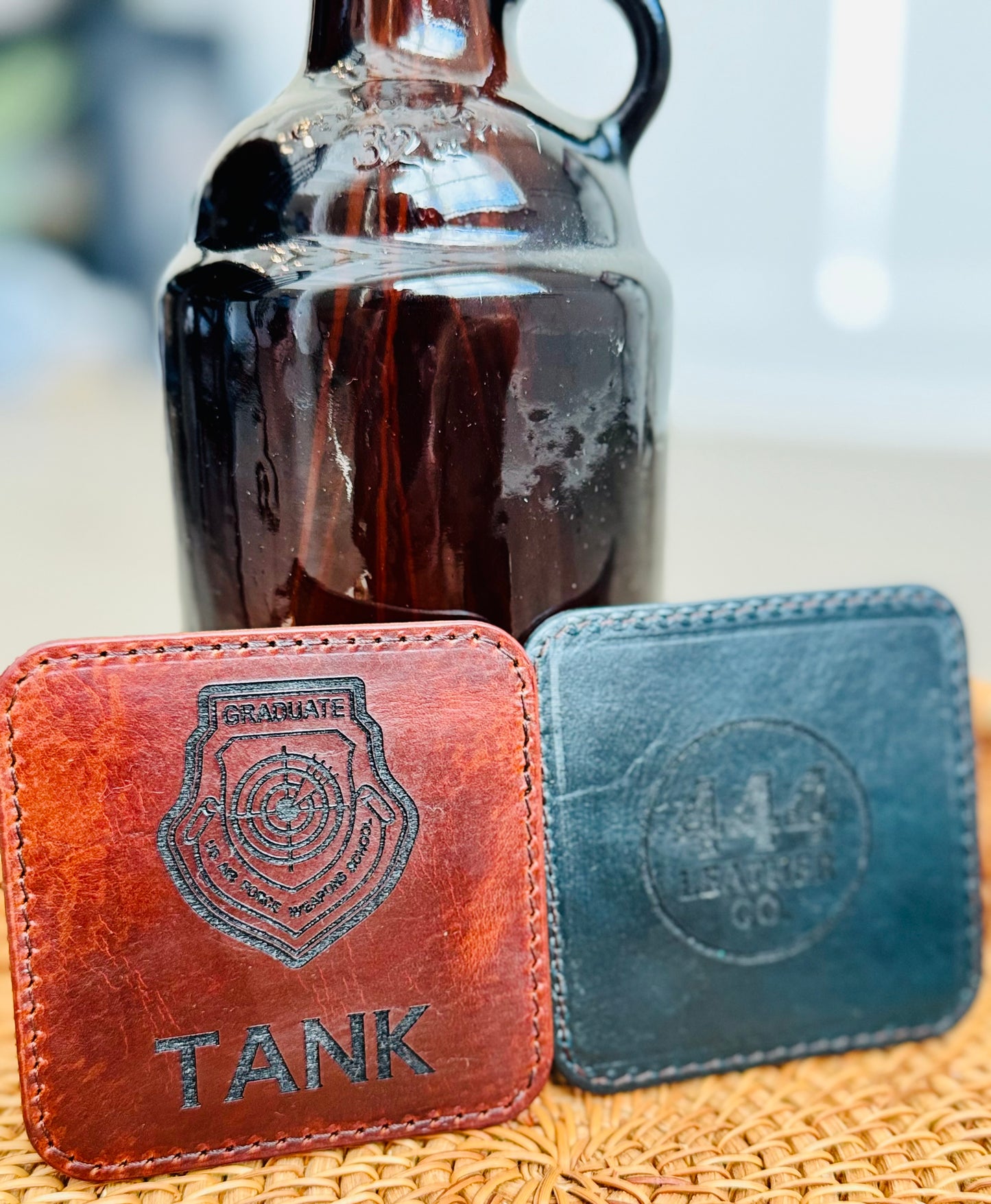 Leather Coaster (Set of 2)